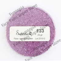 Superstar Cosmetic Glitter – Fine Pink Storm - 20g No. 133
