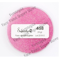 Superstar Cosmetic Glitter – Fine Crystal Pink Vintage - 20g No. 458