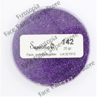 Superstar Cosmetic Glitter – Fine Purple Violet - 20g No. 142