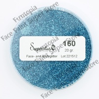 Superstar Cosmetic Glitter – Turquoise - 20g No. 160