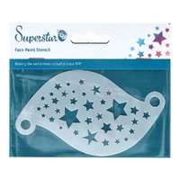 Superstar Mylar Reusable Stencil - Stars No. 01