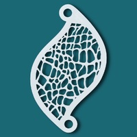 Superstar Mylar Reusable Stencil - Reptile No. 06