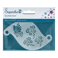 Superstar Mylar Reusable Stencil - Butterflies No. 75