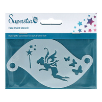 Superstar Mylar Reusable Stencil - Enchanted Fairy, Butterfly, Magic Wand No. 76