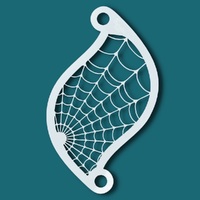 Superstar Mylar Reusable Stencil - Spider Web No. 11