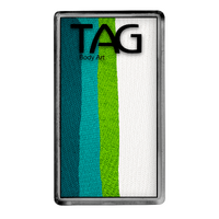 TAG Body Art 30g One Stroke Rainbow Split Cake - Seafoam