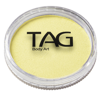 TAG Body Art Face Paint Makeup - Regular Pastel Yellow - 32g 