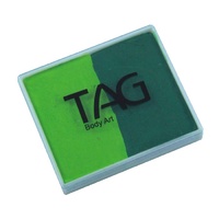 TAG 50g Split Cake - Regular Light Green/ Medium Green