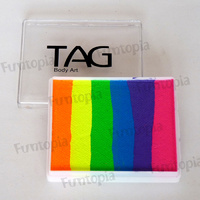 TAG 50g Split Cake/ Rainbow Cake - Neon Rainbow