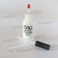 TAG Body Art Pros-Aide Cosmetic Glue - 60ml. Includes free empty glue vial