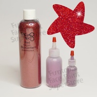 TAG Body Art BIO Biodegradable Cosmetic Glitter - Red - 250ml