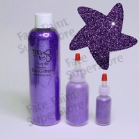 TAG Body Art BIO Biodegradable Cosmetic Glitter - Purple - 60ml Puffer Bottle