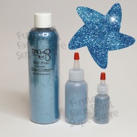 TAG Body Art BIO Biodegradable Cosmetic Glitter - Sky Blue - 60ml Puffer Bottle