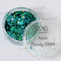 TAG Body Art Chunky Glitter 10g - Aqua