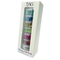 TAG Body Art Chunky Glitter Pack Set - 7 x 10g Jars