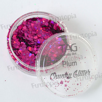 TAG Body Art Chunky Glitter 10g - Plum