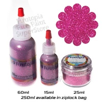 TAG Body Art  Cosmetic Glitter - Bright Pink - 15ml Puffer Glitter
