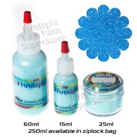 TAG Body Art Cosmetic Glitter - Crystal Blue - 250ml