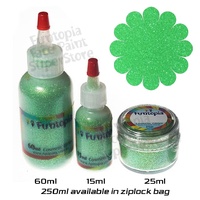 TAG Body Art Cosmetic Glitter - Crystal Green - 250ml