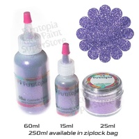 TAG Body Art Cosmetic Glitter - Light Purple - 15ml Puffer Bottle