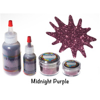 TAG 25ml Glitter Midnight Purple