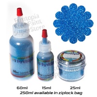 TAG Body Art Cosmetic Glitter - Sky Blue - 250ml