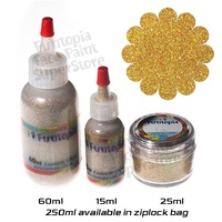 TAG Body Art Cosmetic Glitter - Yellow Gold - 250ml