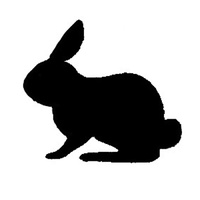 TAG Sitting Bunny Stencil No. 133 - 5 pk