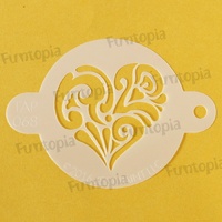 Tap Stencil 068 - Ornate Heart 