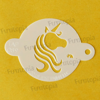 Tap Stencil 089 - Unicorn Centrepiece with Eye 