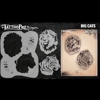 Wiser Tattoo Pro Stencil - Big Cats