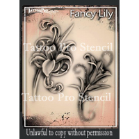 Wiser Tattoo Pro Stencil - Fancy Lilly