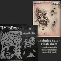 Wiser Tattoo Pro Stencil - Octopus