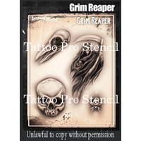 Wiser Tattoo Pro Stencils - Reaper