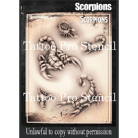 Wiser Tattoo Pro Stencil - Scorpions