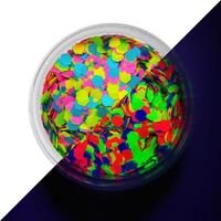 VIVID Glitter - Loose Chunky Body Glitter - Candy Cosmos UV