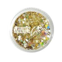 VIVID Glitter- Loose Chunky Body Glitter - Gold Dust