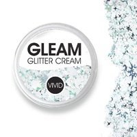 VIVID Glitter - Gleam Chunky Glitter Cream - Avalanche Snow White