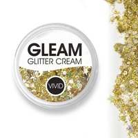 VIVID Glitter- Gleam Chunky Glitter Cream - Gold Dust 25g 