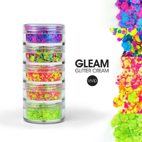 Vivid Glitter - Gleam Cream Chunky 'Galactic' UV Stack - 5 x 7.5g Jars