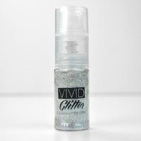 Vivid Glitter - Fine Mist Spray Pump 14ml - Zirconia Silver
