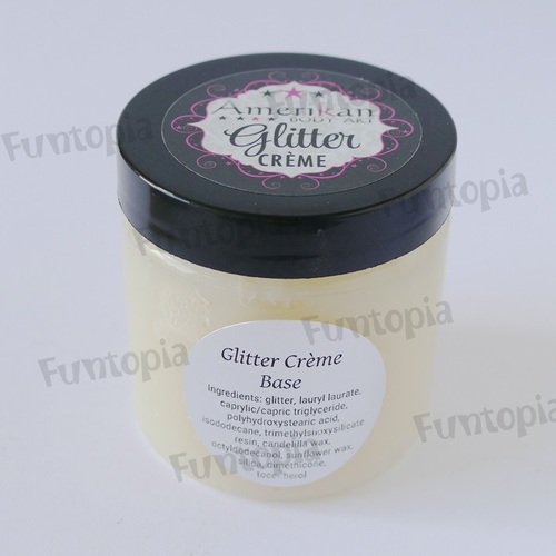 Amerikan Body Art Glitter Creme Base - 120g Jar