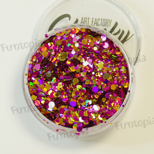 Art Factory Chunky Glitter 50ml Jar- Vegas