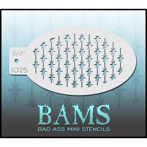 BAM Bad Ass Mini Stencil - 1025