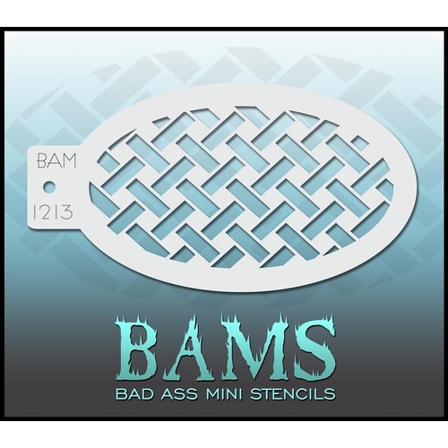 BAM Bad Ass Mini Stencil - 1213