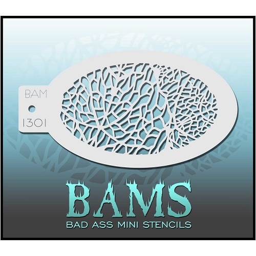 BAM Bad Ass Mini Stencil - 1301