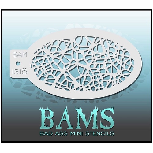 BAM Bad Ass Mini Stencil - 1318