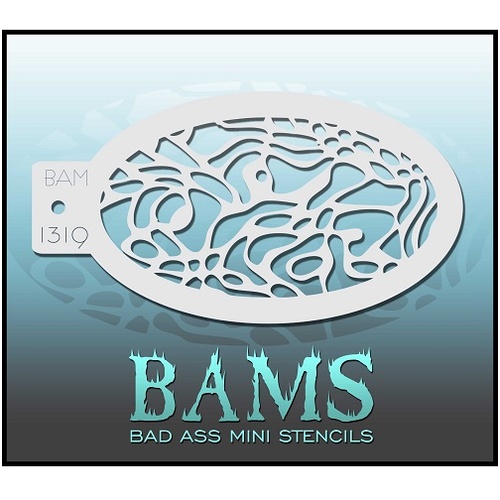 BAM Bad Ass Mini Stencil - 1319