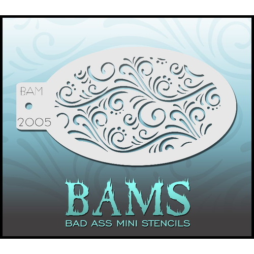 BAM Bad Ass Mini Stencil - 2005