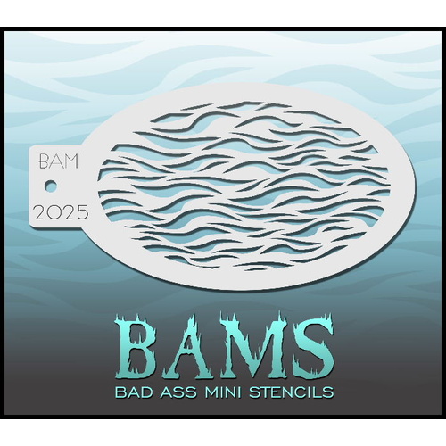 BAM Bad Ass Mini Stencil - 2025